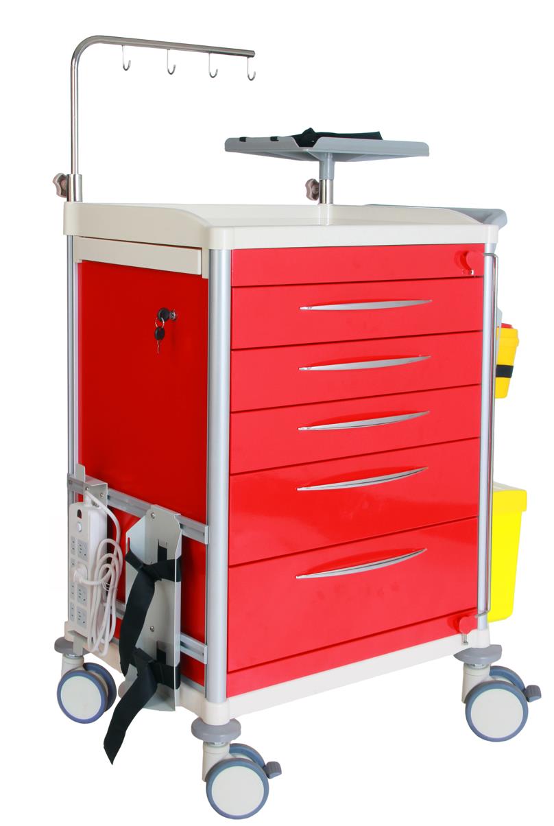 Emergency Trolley - Red Cart