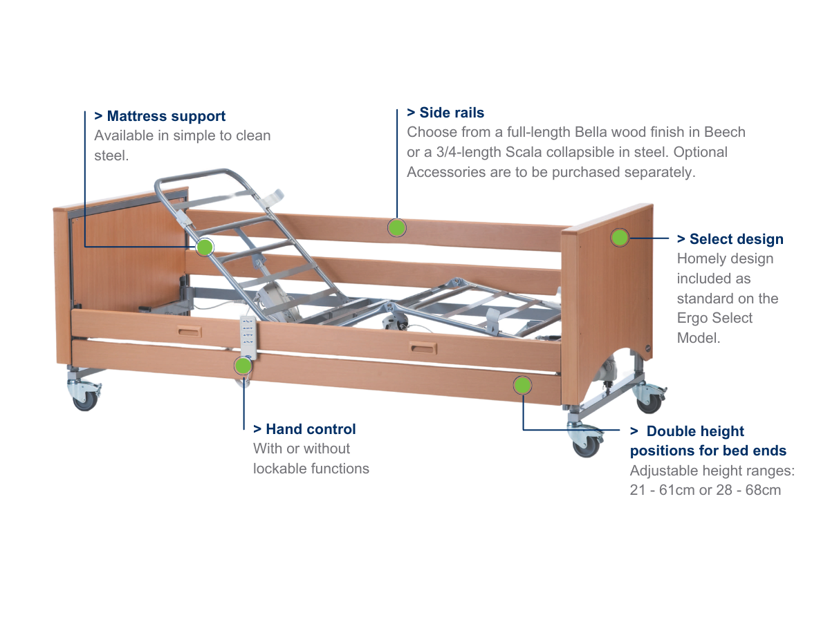 Medley Ergo Low Select Bed