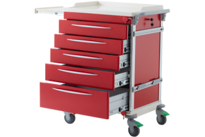 Emergency Trolley - Red Cart