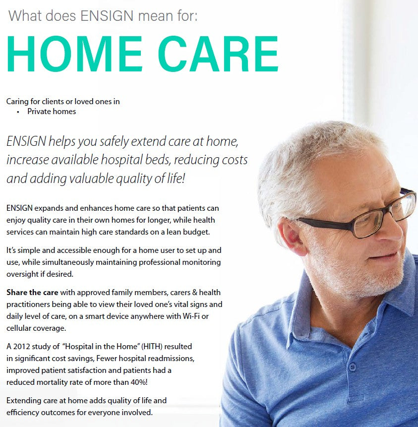 ENSIGN+ Patient Care System Bed Kit