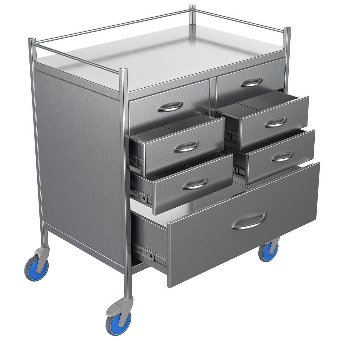 Nimble Resuscitation Trolley 750x490x970mm